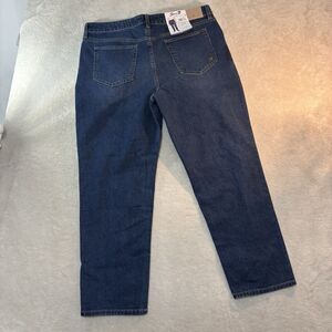 NEW Seven 7 Women's 90's Straight Jean Size 16 Dark Wash